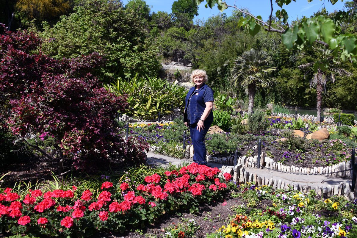 147 Bernice Mettenbrink at Japanese Tea Garden.JPG